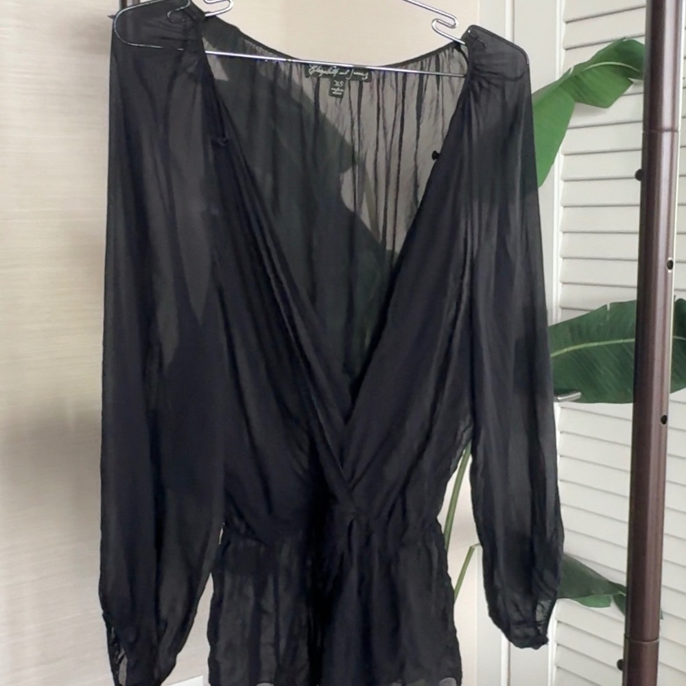 Sheer Elizabeth and James Top